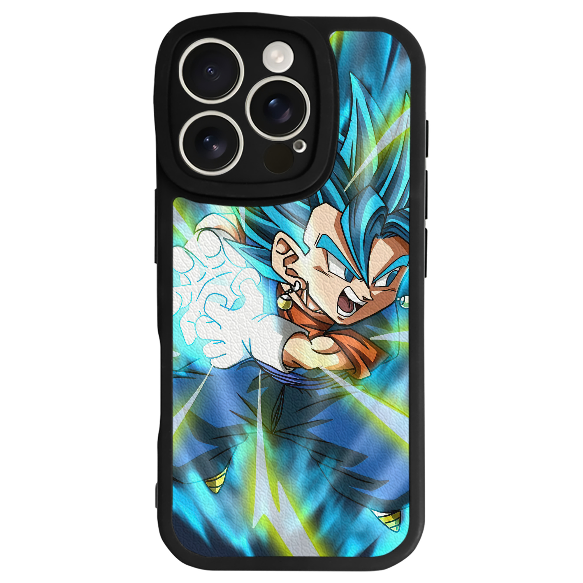 （画像用） ドラゴンボール DRAGON BALL 【iPhone 16シリーズ対応】シリコンスマホケース（レザー調） 材質：シリコン